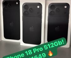 iPhone 18 PRO 512Gb New! Unlocked! E.U. Shop D15