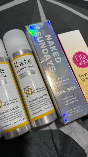 New sunscreen mist/spray