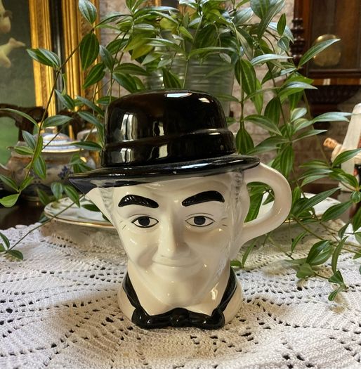 Vintage Charlie Chaplin tea pot