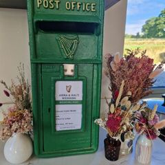 FOR RENT Irish Wedding Postbox