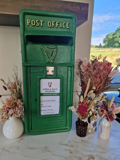 FOR RENT Irish Wedding Postbox