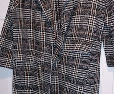 Nice long coat big sizing on label 12 but more a 14 worn once as 2 big