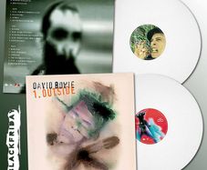 David Bowie 1 Outside Double White Vinyl