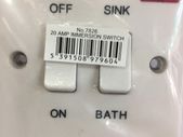 Immersion Switch Bath Sink