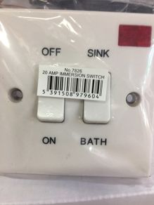 Immersion Switch Bath Sink