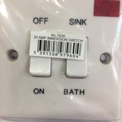 Immersion Switch Bath Sink