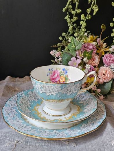 Royal Albert "Enchantment"  Tea Cup Trio Set
