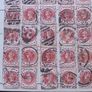 A collection of used Victoria stamps, hinged at loose pages Image 3