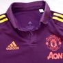 Manchester United  Adidas Polo Top Size S Adults Image 3