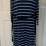 Cardigan & dress co-ord size 12 gallery navy & blue Image 7