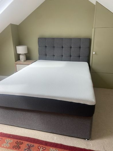 Double Bed Frame and Mattress