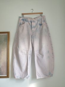 Free People Barrel Leg Jeans Size '32