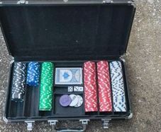Complete Poker Set in Case