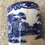 Antique George Jones The Abby Blue Jam Jar Image 8