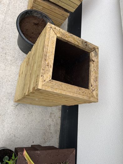 Solid Timber Garden Planters 25e Each