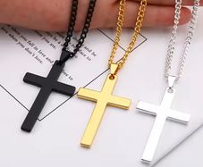 The Faith Cross Necklace  A Timeless Symbol of Belief Custom Engraving