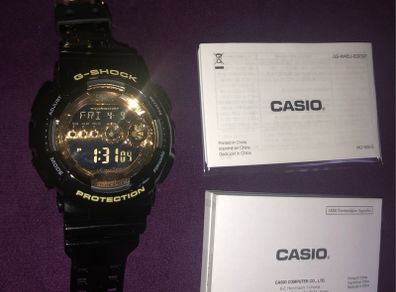 Casio G Shock protection illuminator watch