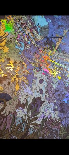 Kilian Eng The Last Harbor Rainbow Holographic Foil Poster PangeaSeed Rare limited edition of 30