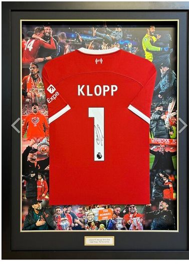 Framed klopp shirt