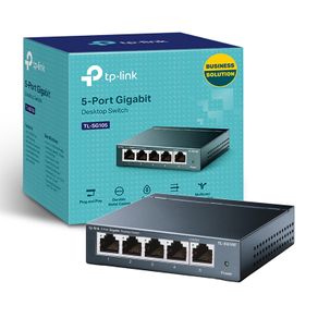 TP-Link TL-SG105  5-Port 10/100/1000Mbps Desktop Switch