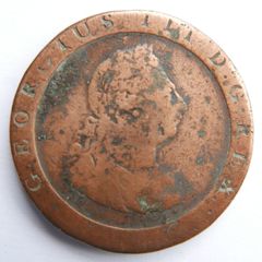 1797 George III Cartwheel One Penny