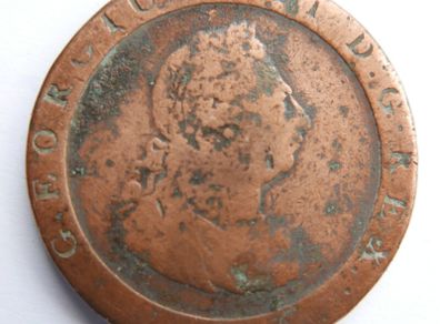 1797 George III Cartwheel One Penny