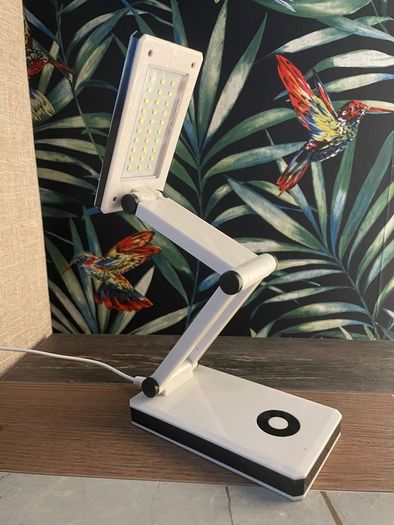 Portable Folding LED Desk Lamp (USB Powered, Adjustable Brightness)