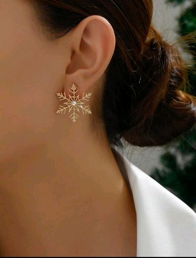 christmas earrings