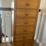 solid oak tallboy Image 5