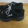 FILA Womens Disruptor Low Top Black Suede Sneakers Euro 39.5 UK \ Ire 6 Chunky Y2K Image 3