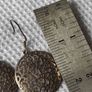 Vintage sterling silver earrings Image 3