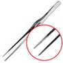 Aqua Pro Tweezers Straight | Long Version Image 3