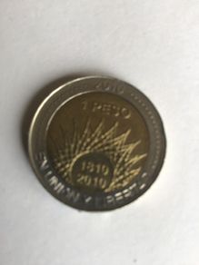 Argentina Bicentenary coin 1 Peso