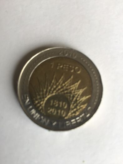 Argentina Bicentenary coin 1 Peso