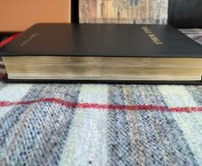 Vintage Holy Bible Cambridge Turquoise like new in box on3n3ss