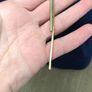Long gold tone necklace Image 3