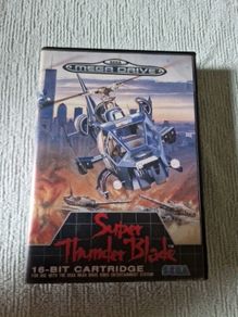 Super Thunder Blade Sega Mega Drive Arcade Retro Games Original