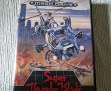 Super Thunder Blade Sega Mega Drive Arcade Retro Games Original