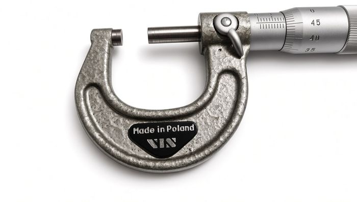 Poland Micrometer MK 0-25mm (0.01mm) - Brand New Old Stock NOS