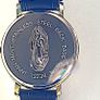 Lady of Guadalupe watch with black leather strap Image 9