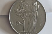 Italian 100 Lire 1966 Beautiful VF coin