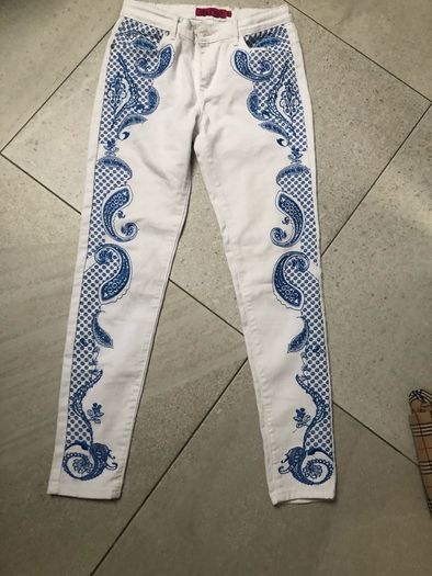 white jeans
