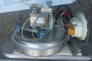 Gas boiler fan