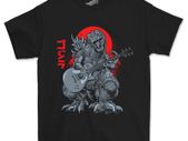 Godzilla the street musician t-shirt