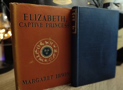 Elizabeth, Captive Princess ! by Margaret Irwin ! 1950 ! Hardcover ! by Reprint Society !