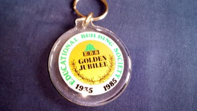 EBS Golden Jubilee Key Ring 1935 to 1985.