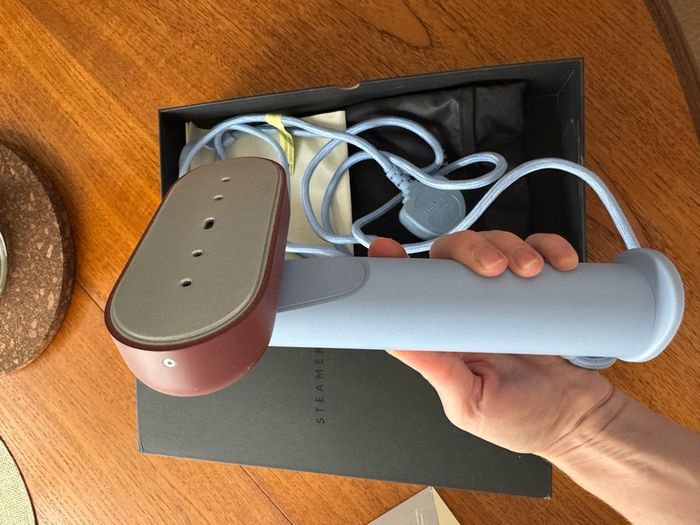 Steamery handheld travel steamer