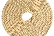 Brand New GORGECRAFT 18M Twisted Cord 8mm Polyester Twist Lip Twine Decorative Braided Rope