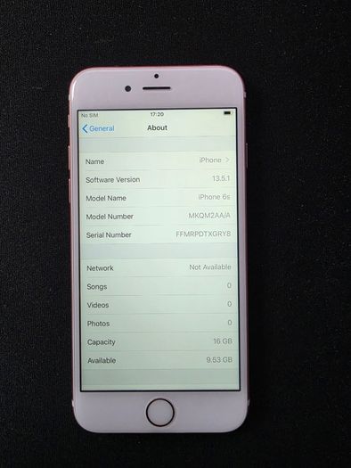 iPhone 6s Rose Gold 16GB