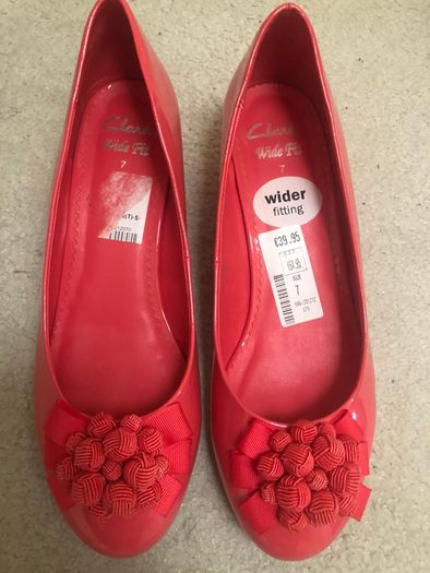 Clarks coral shoes
